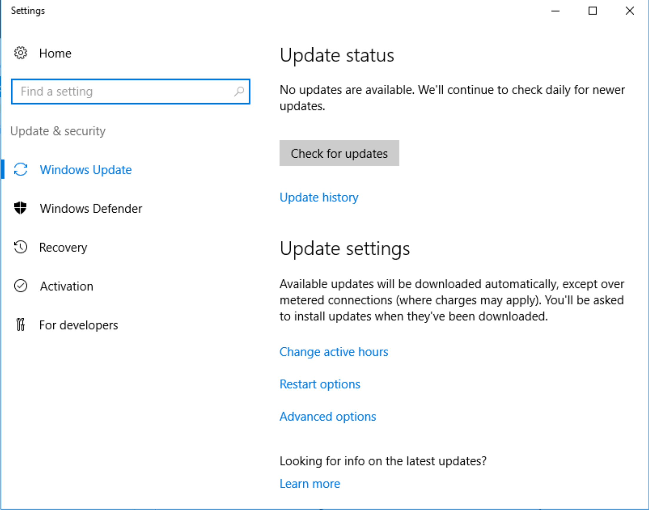 بروز رسانی ویندوز