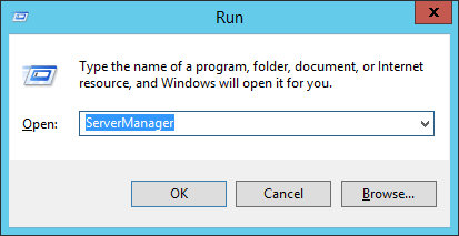 Server Manager سرور منیجر