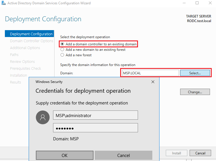Deployment Configuration