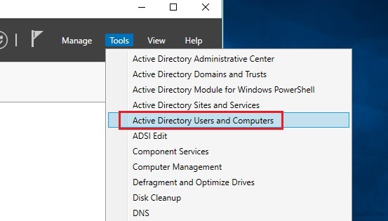 active directory users and computers