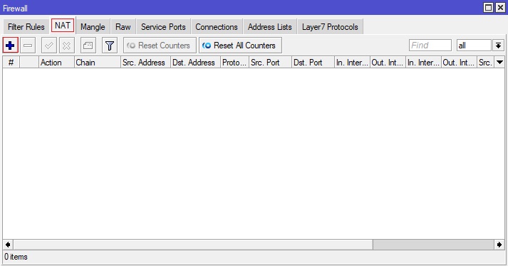 اضافه نمودن NAT