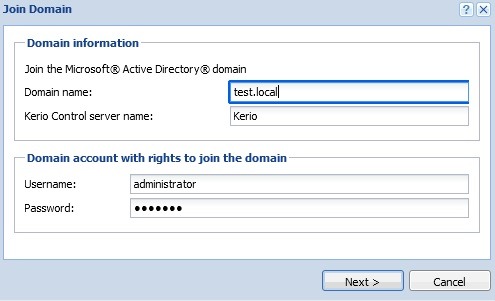 اتصال به اکتیو دایرکتوری