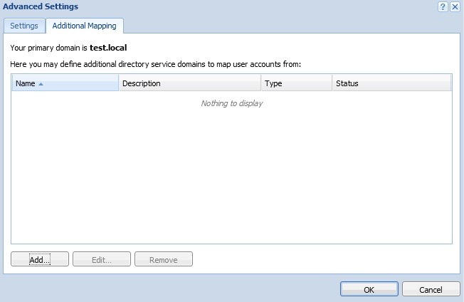تنظیمات Additional mapping