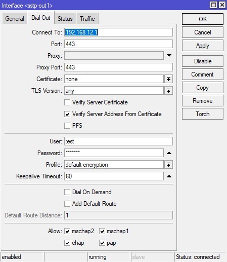 برقراری اتصال