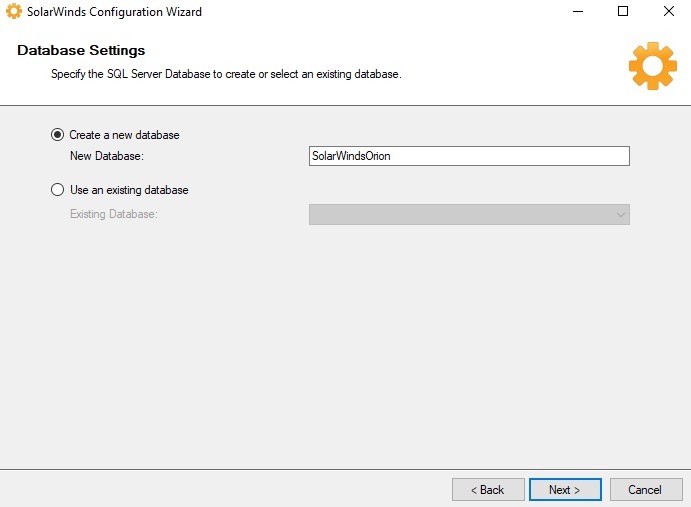 نام پایگاه داده