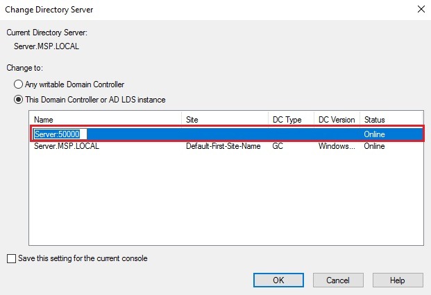 اضافه نمودن سرور