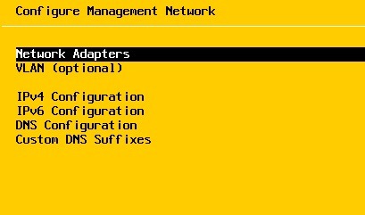 گزینه Config management