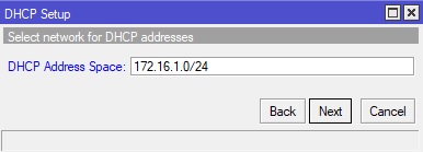 تنظیمات شبکه