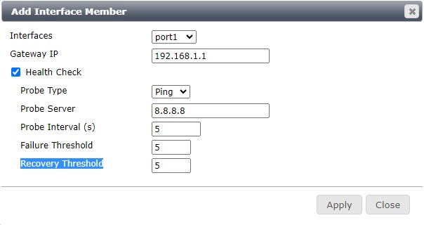 اضافه نمودن اینترفیس 1
