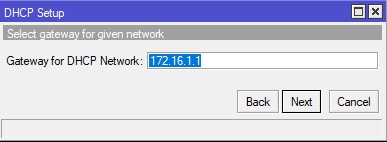 تنظیمات Default gateway