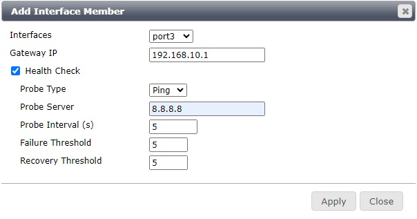اضافه نمودن اینترفیس 2