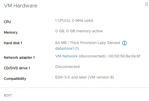 جزئیات ماشین مجازی
