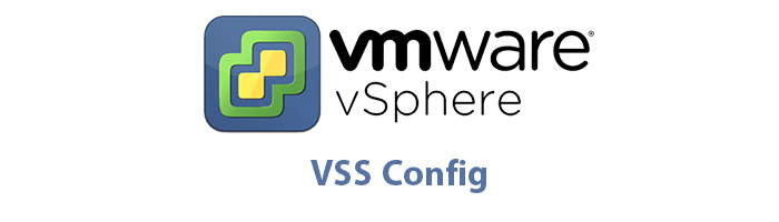 تنظیمات سوئیچ استاندارد در VMware vSphere