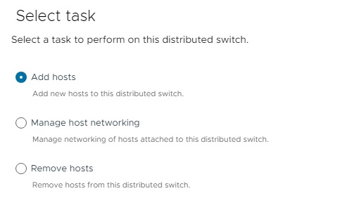 انتخاب گزینه add hosts