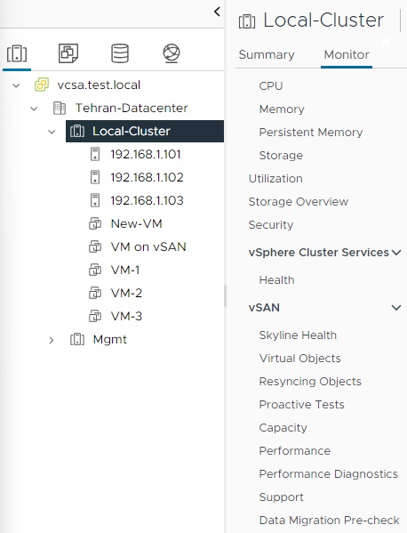 انتخاب Cluster