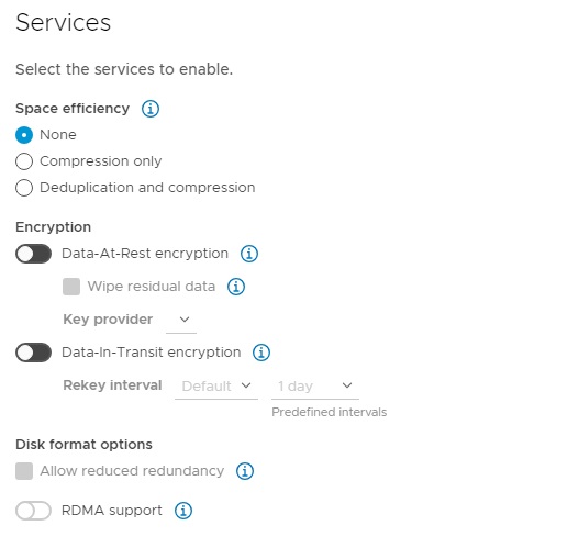 تنظیمات services