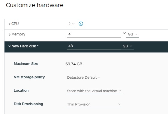 تنظیمات سخت افزار