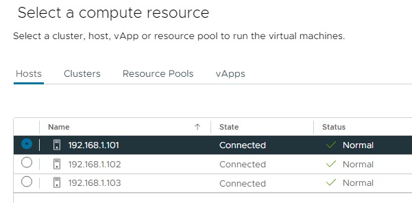 انتخاب میزبان