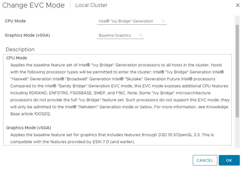 انتخاب نوع پردازنده