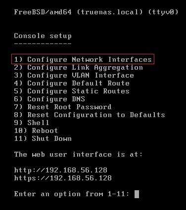 تنظیمات Network