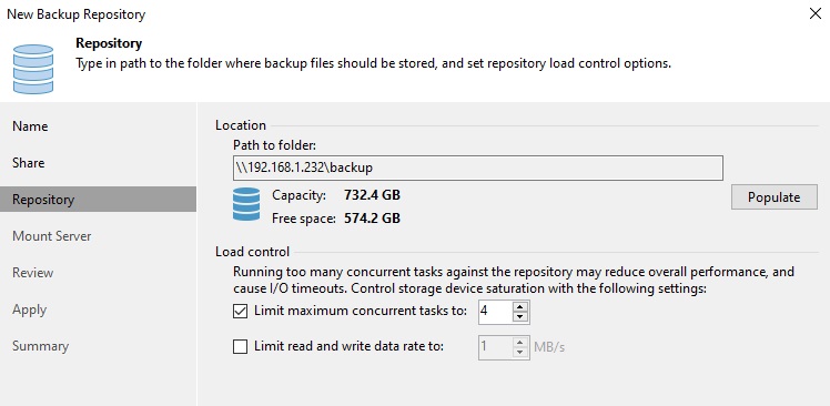 اطلاعات repository