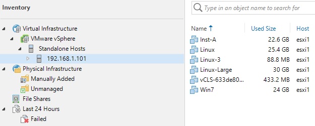 گزینه inventory