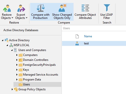 قابلیت Compare