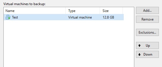 انتخاب VM
