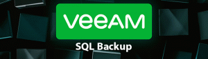 بکاپ گیری از SQL Server توسط Veeam Backup